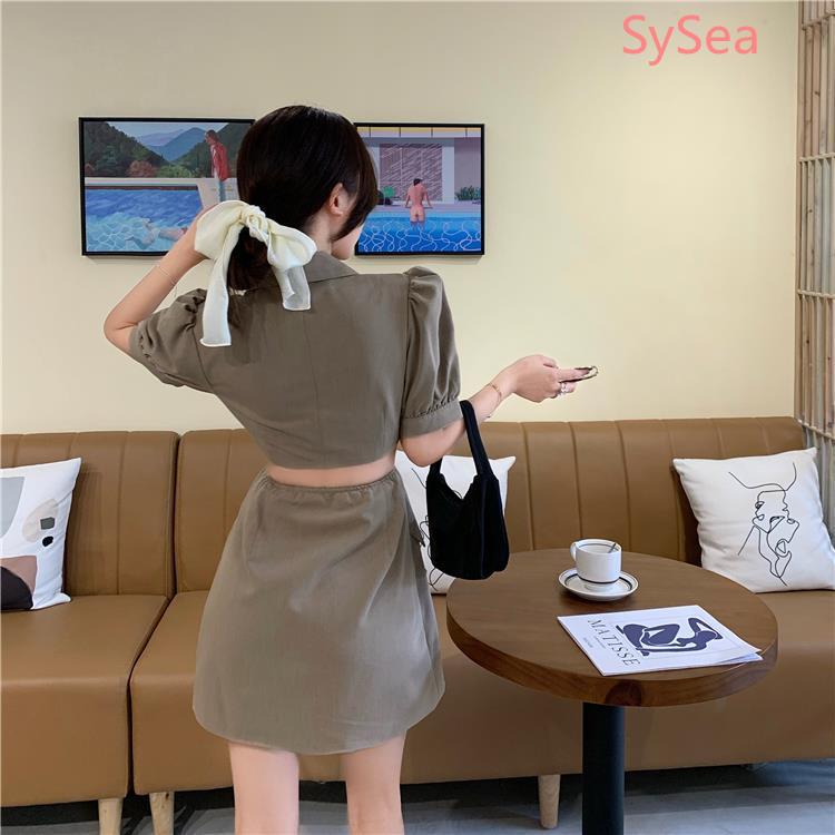 Đầm nữ dáng chữ A phong cách thời trang văn phòng Hàn Quốc | BigBuy360 - bigbuy360.vn