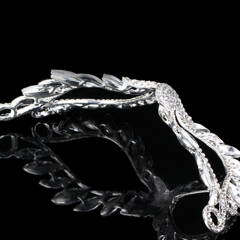 Mặt Nạ Nửa Mặt Đính Đá Lấp Lánh Sang Trọng