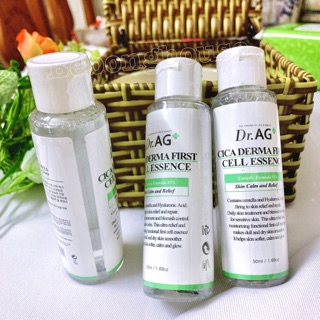 Bigsize 200ml Dr.Ag+ Cica Derma First Cell Essence Tinh chất dưỡng ẩm làm dịu cân bằng cho làn da nhạy cảm