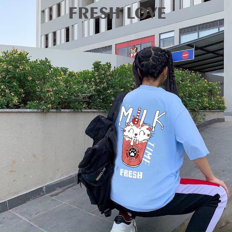 ÁO THUN UNISEX TAY LỠ FROM RỘNG