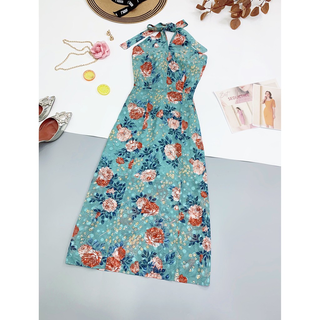 Váy yếm cổ chéo nơ sau Zym's House - LT76 | BigBuy360 - bigbuy360.vn