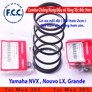 Combo lò xo nồi độ cho NVX, Nouvo LX, Grande, Tăng tốc mượt chống rung đầu xe