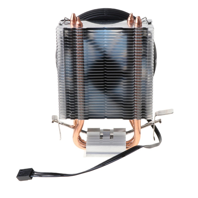 CRE  CPU Cooler Master 2 Pure Copper Heat-pipes Fan with Blue Light Cooling System