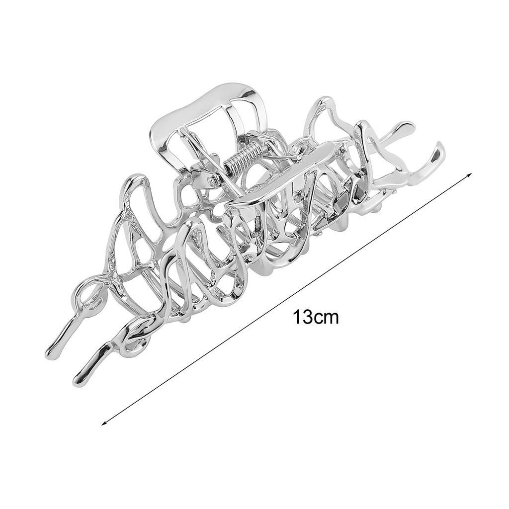 Kẹp Tóc Hình Đĩa Mạ Điện Sáng Tạo Cho Nữ