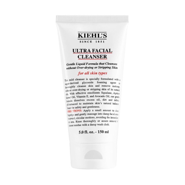 Kiehls Sữa Rửa Mặt Dành Cho Da Khô Kiehl's Ultra Facial Cleanser 75ml 150ml