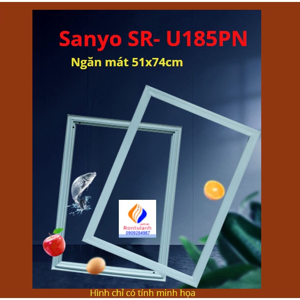 Ron tủ lạnh sanyo SR-U185PN kiểu bắt vít