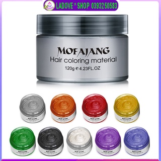 Sáp vuốt tóc màu nhuộm tạm thời nam nữ mofajang tiện dụng