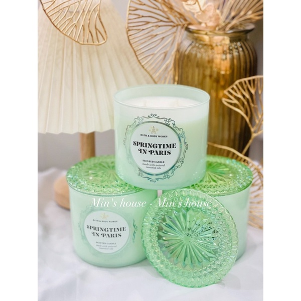 Nến thơm Bath Body Work - Bộ sưu tập nến 3 bấc theo Collection