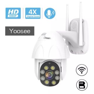 Camera Yoosee ngoài trời xoay 360 độ Ptz, fhd1080 chuẩn 2.0mp ban đêm có màu