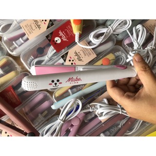 Máy là tóc mini cute hình gấu nhiều màu
