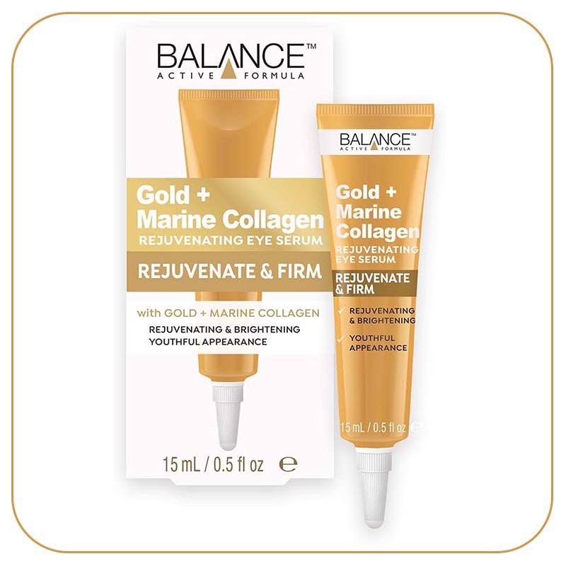 Serum Tái Tạo Và Dưỡng Da Mắt Balance Active Formula Gold Collagen Rejuvenating eye 15ml