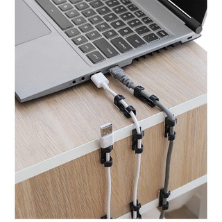 Bộ 20 kẹp cố định dây điện dán tường giá rẻ