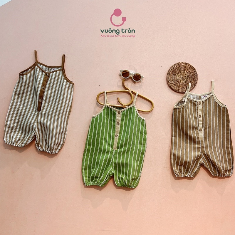 Bộ đồ liên thân Vuông Tròn cho bé