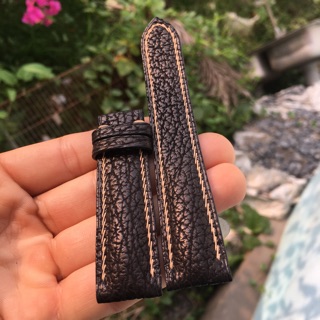 Da thật- cá mập chỉ khâu tay, handmade