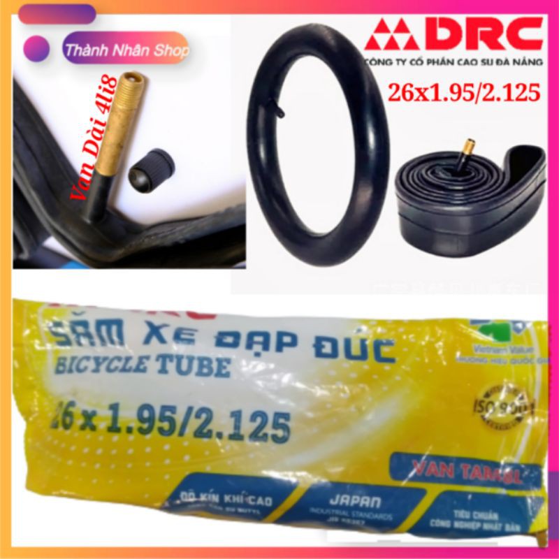Ruột xe đạp 26x1.95/2.125 DRC ( Van dài 4li8 )