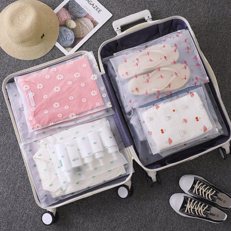TÚI ZIP LỤA ĐỰNG QUẦN ÁO, ĐỒ SƠ SINH, DU LỊCH, LOẠI DÀY NHẤT