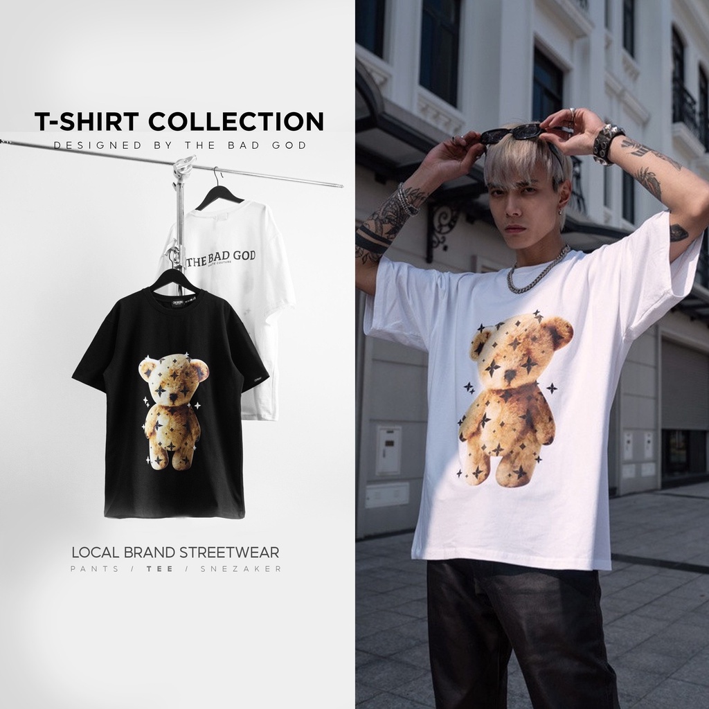 Áo thun boxy The Bad God Teddy Haute tee