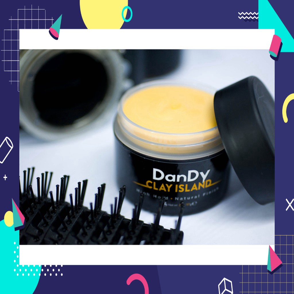 [ MUA NGAY ] Sáp Vuốt Tóc DanDy Clay Island 57g