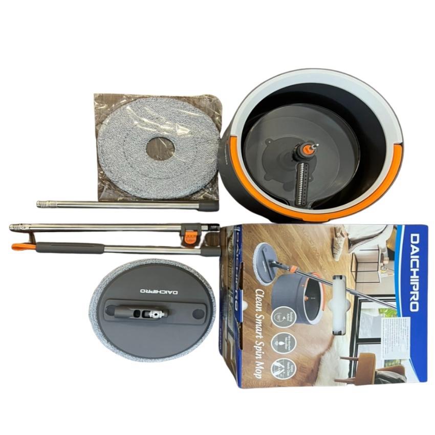 Bộ Lau Nhà Thông Minh, Tự Động Tách Nước Bẩn, Tự Động Vắt Khô, Xoay 360 độ Daichipro DCP 5SM - Hàng Chính Hãng