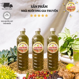 Mật ong hoa bạc hà nguyên chất-cam kết chất lượng-1000ml