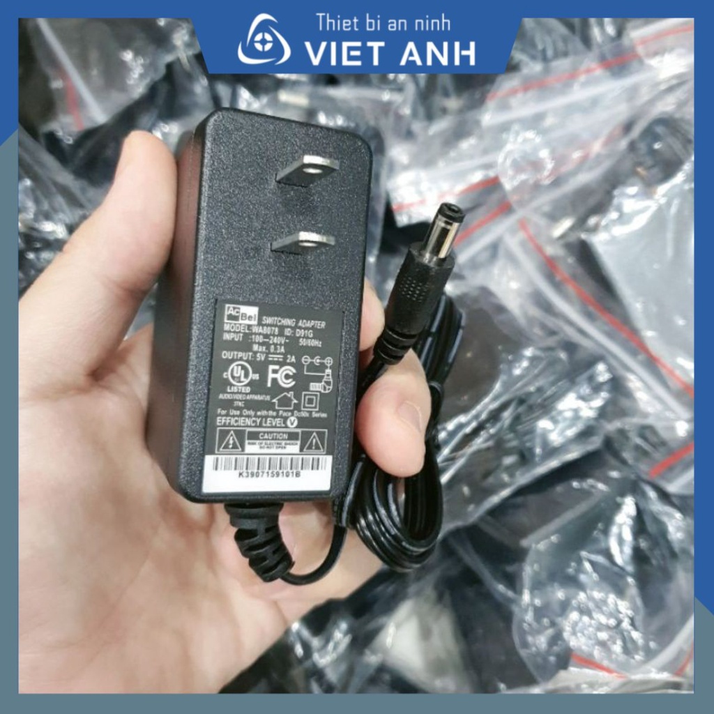 Nguồn 5V-2A Acbel chân to dùng cho tivi box, adapter đầu thu DVB-T2, sạc pin máy hút sữa ...