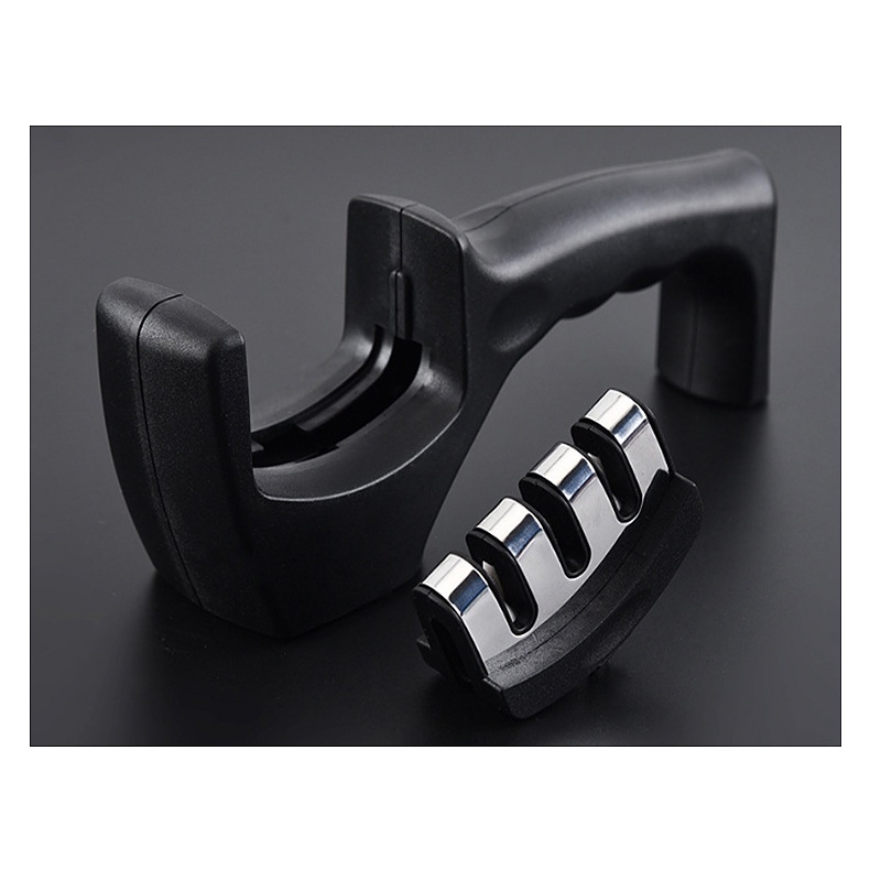 Dụng cụ mài dao kéo cầm tay 3 cấp độ siêu tiện lợi, siêu nhanh, bén