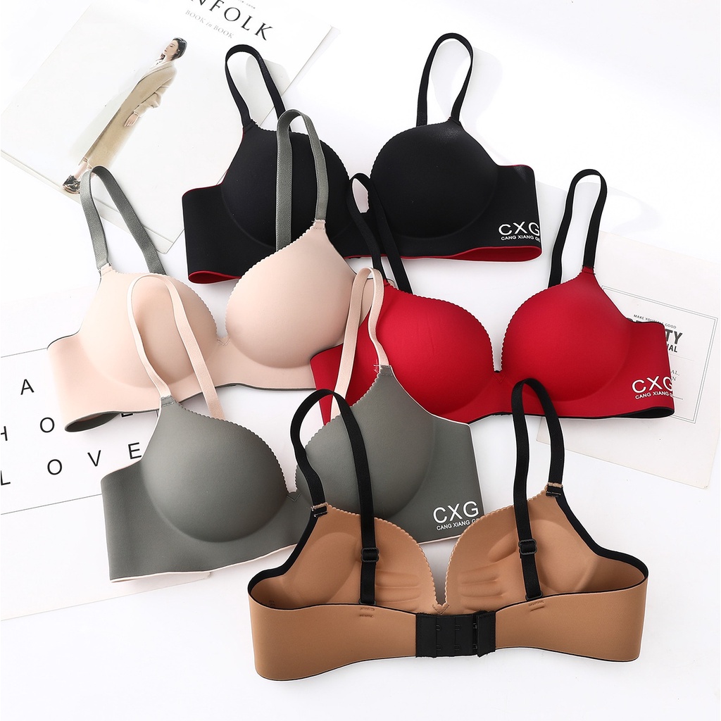 Áo lót nữ NuciFera nâng ngực tạo khe cao cấp AL88, đệm bàn tay dày êm mềm gom nâng ngực, móc cài chắc chắn