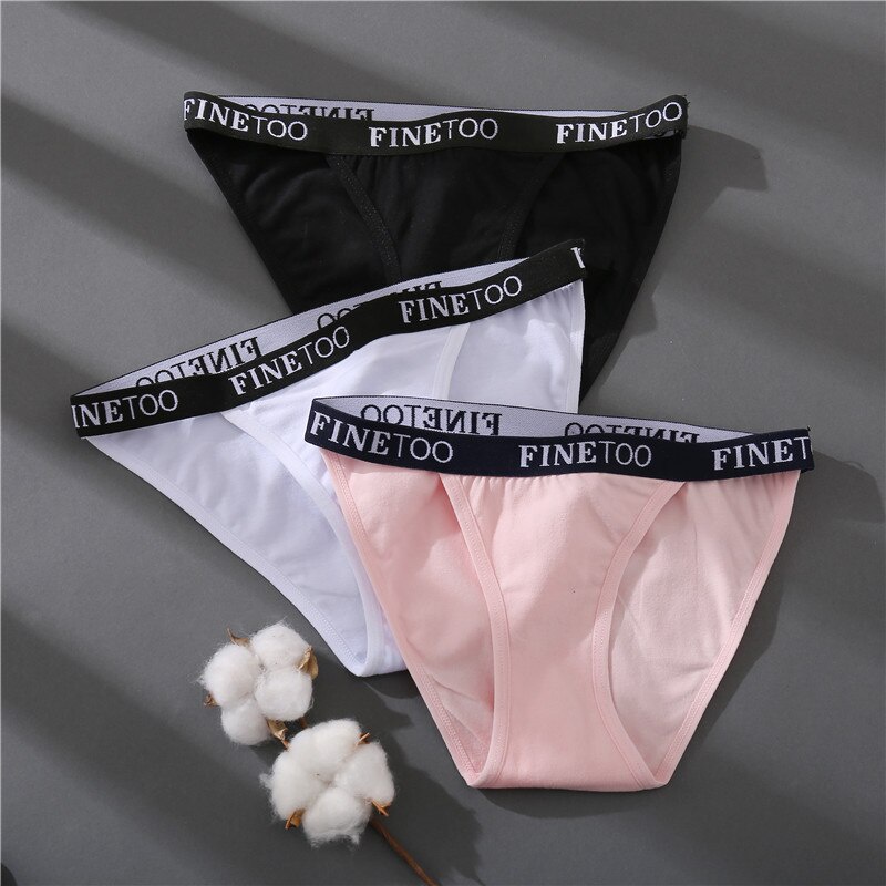 Quần lót nữ CUTEBYTE size M-XL vải cotton mềm họa tiết chữ thoải mái thời trang 2021