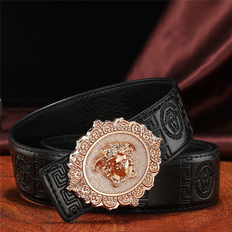 Dây lưng Nam Vơ Sạc, đầu đúc thắt lưng khâu viền bền bỉ - trẻ trung dễ phối đồ