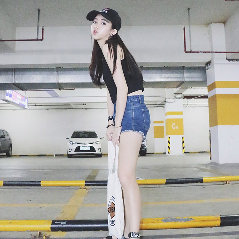 IELGY   Sexy Nude Skinny Tank Top