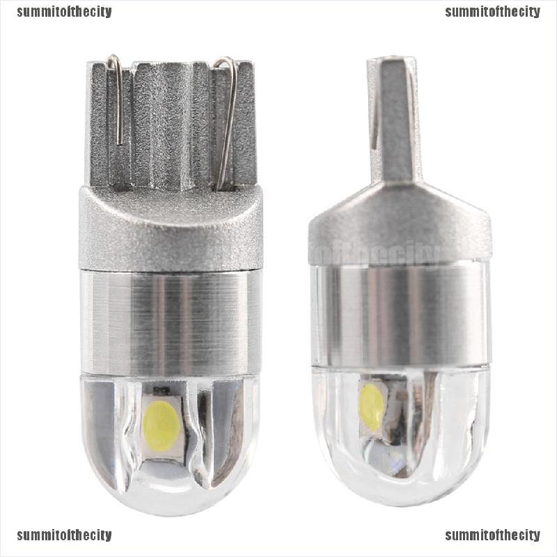 Set 4 Đèn Led T10 OSRAM 3030 2SMD W5W 192 168 Ánh Sáng Trắng 12V DC Dùng Để TRANG Trí Nội Thất Xe Ô Tô