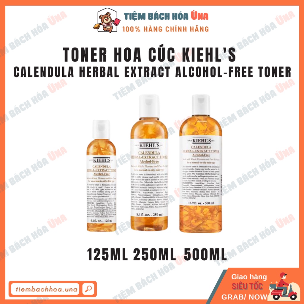 Toner Hoa Cúc Kiehl’s Calendula Herbal Extract Alcohol-Free