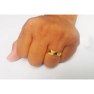 NHẪN TITANIUM LƯỢN SÓNG ĐỘC ĐÁO