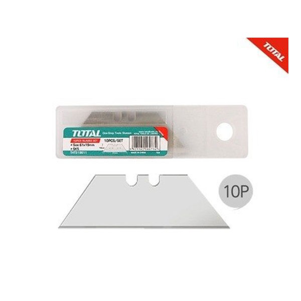 BỘ 10 LƯỠI DAO RỌC GIẤY TOTAL THT519181  BỘ LƯỠI DAO TIỆN ÍCH THT519611