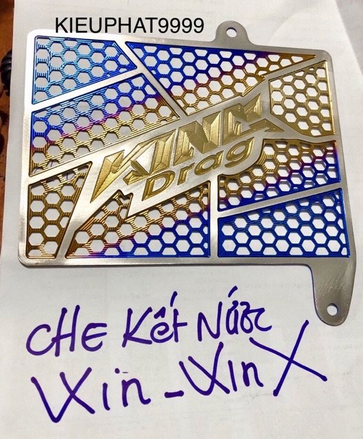 Che két Winner X titan KHÒ Và ĐIỆN PHÂN MÈO KING DRAG YOSHIMURA