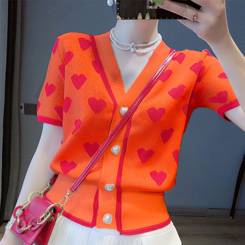 Đầm tay ngắn cổ chữ V thời trang mùa hè 20 dành cho nữ | BigBuy360 - bigbuy360.vn