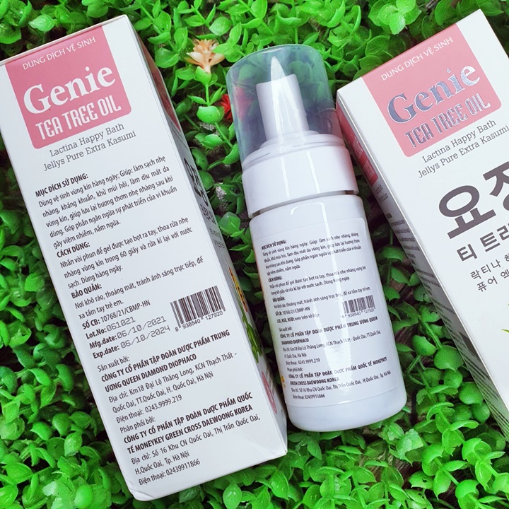 Dung Dịch Vệ Sinh Phụ Nữ Genie Tea Tree Oil - ACL588