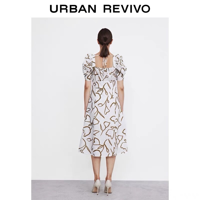 Đầm hoạ tiết Urban Revivo