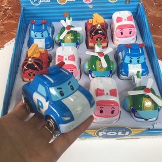 Bộ 4 xe ROBOCar (PoLi, Roy, Ampe, Helly)