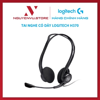 Tai nghe văn phòng logitech h370 - hàng chính hãng