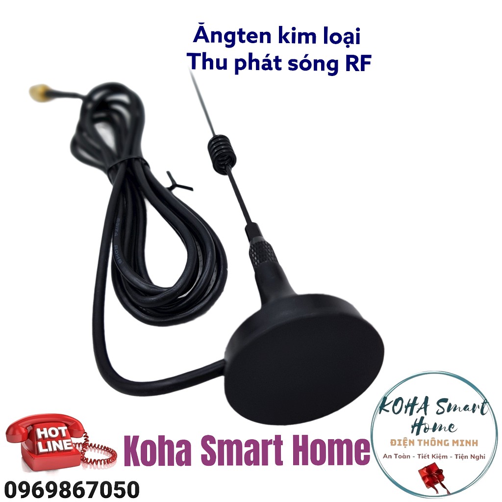 Anten từ tính mở rộng cho camera an ninh thu sóng 3G/4G - KOHA Smart House