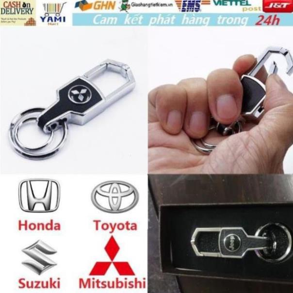 Móc Chìa Khóa Ô Tô da cao cấp logo hãng đủ hãng ,chất liệu cao cấp,không gỉ