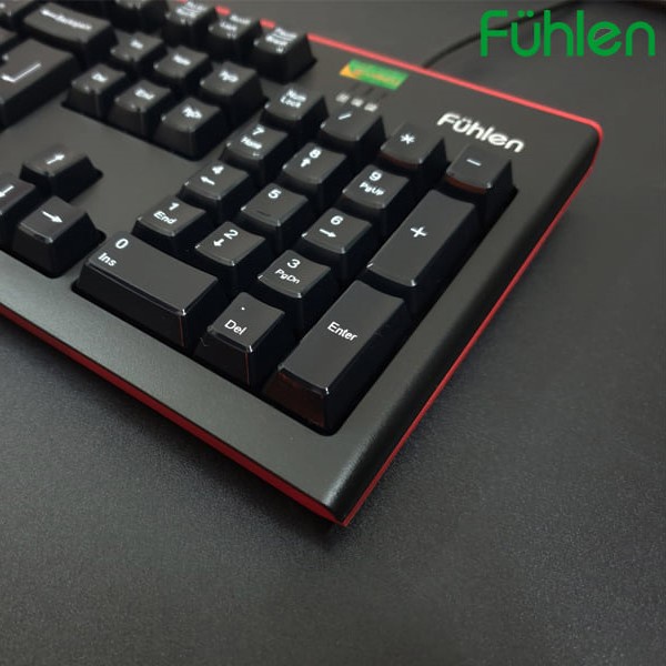Bàn phím máy tính chơi game, Bàn phím văn phòng Fuhlen L500s - Chính hãng bảo hành 2 năm