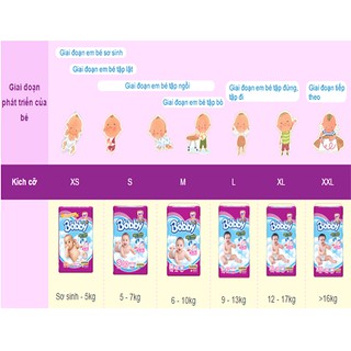 Tã dán Bobby XL38 1 bịch