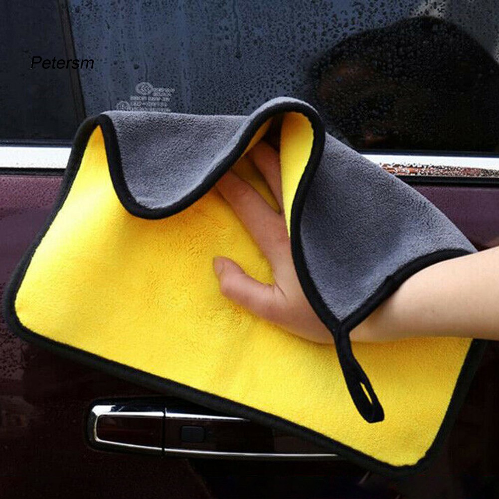 Khăn Mềm Vệ Sinh Xe Hơi Thấm Hút Nước Tiện Lợi 27cm X 25cm