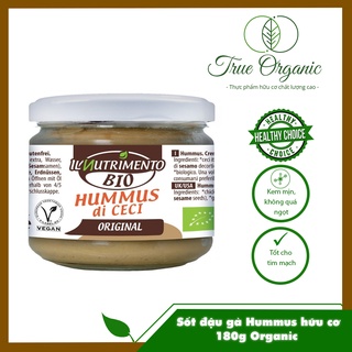 Sốt đậu gà hữu cơ 180g Hummus Organic Original