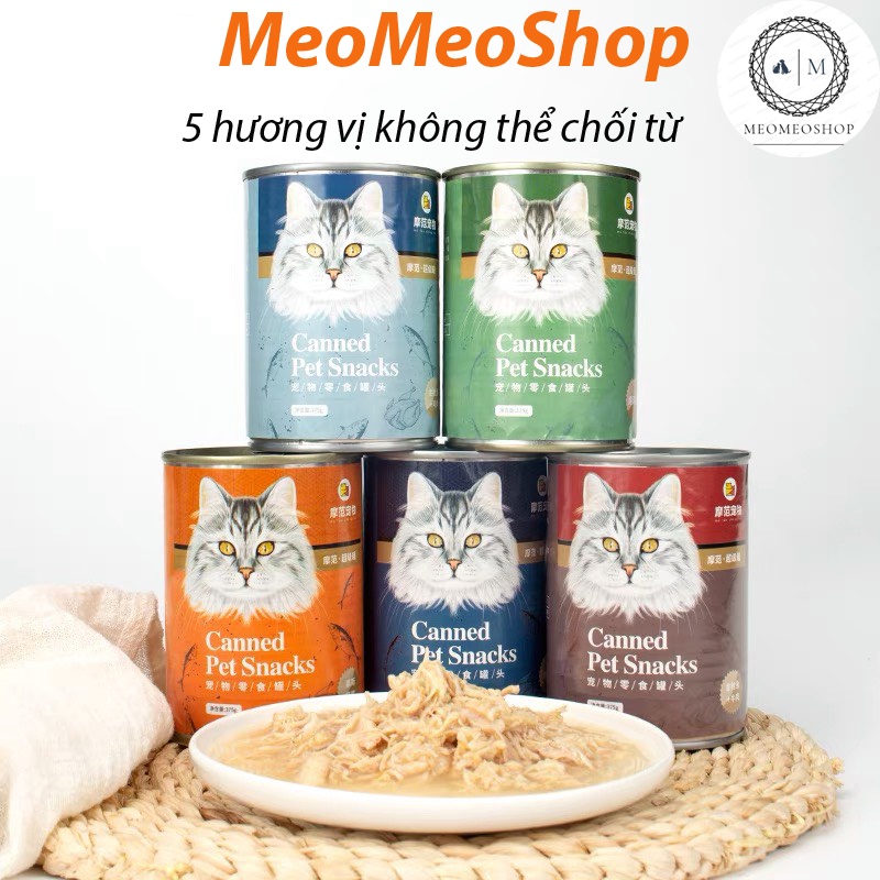Pate cho mèo - Pate Canned lon 375g Siêu Ngon