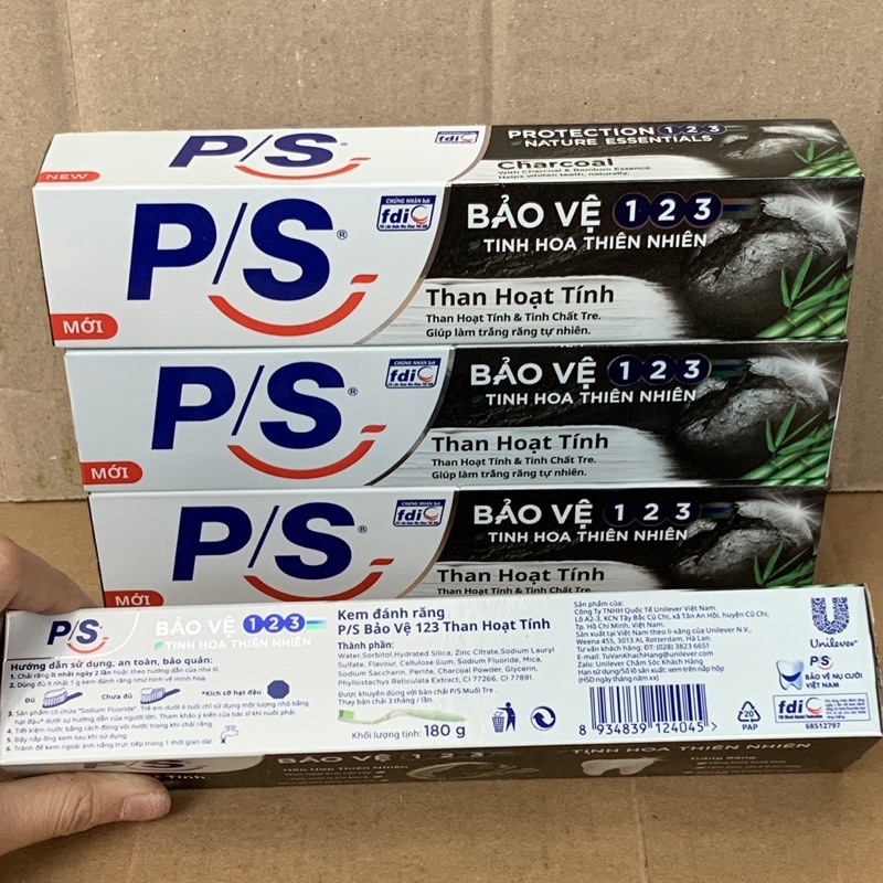 Kem Đánh Răng P/S Bảo Vệ 123 - Tinh Hoa Thiên Nhiên  180g