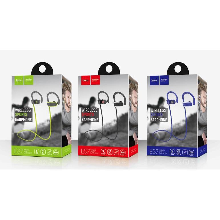 TAI NGHE BLUETOOTH HOCO ES7✓Siêu Nhẹ✓Chống Nước✓ Âm Thanh 8D Siêu Bass ✓CHÍNH HÃNG
