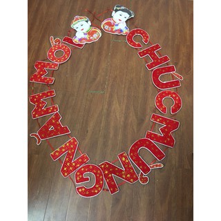 Dây chữ chúc mưng năm mới